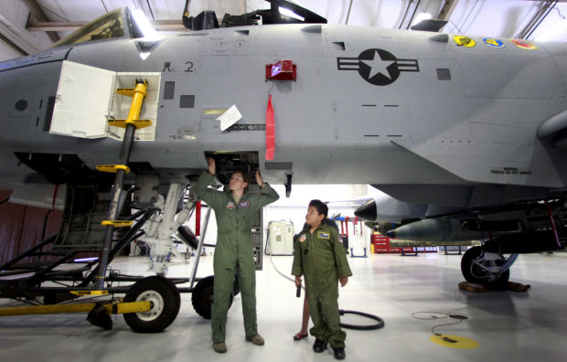 A-10 aircrafts in Tucson